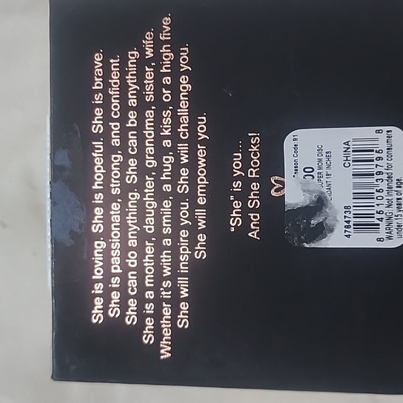 She rocks Silver Plated Necklace Gift  mom gift - Picture 3 of 3